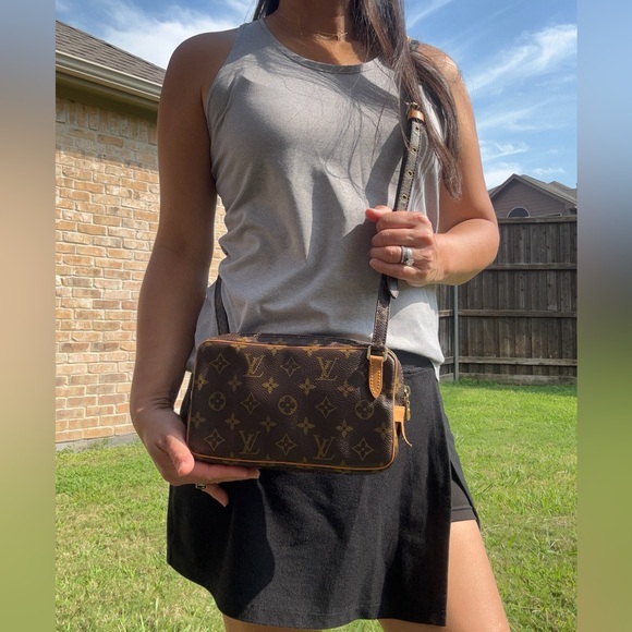 Louis Vuitton Marley Bandolier Monogram Crossbody Bag - Picture 1 of 16
